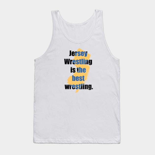 New Jersey Wrestling Tank Top by BarlingRob